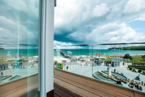 Strandschloss - Ferienwohnung Ocean One - direkt am Strand, Binz